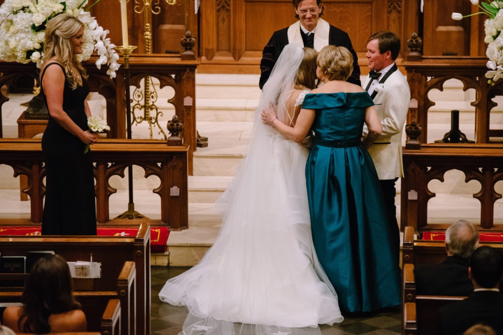 St. Paul Methodist Church wedding ceremony photo