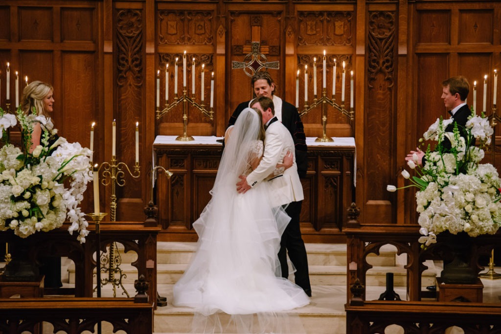 St. Paul Methodist Church wedding ceremony photo