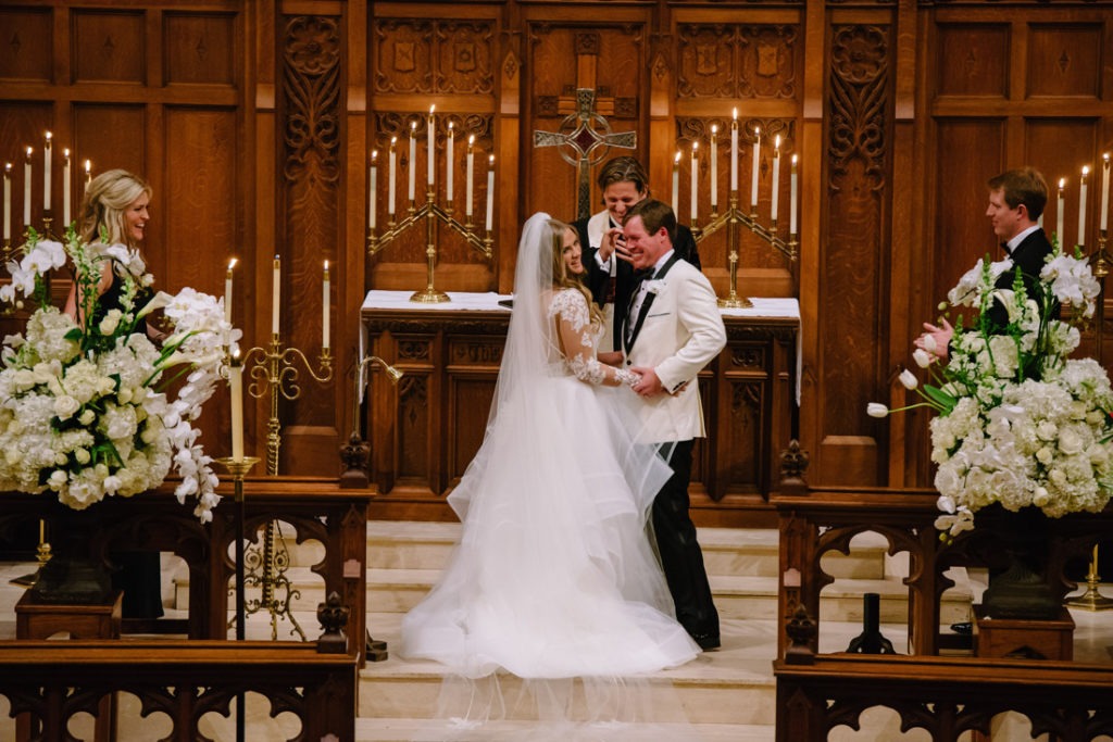 St. Paul Methodist Church wedding ceremony photo
