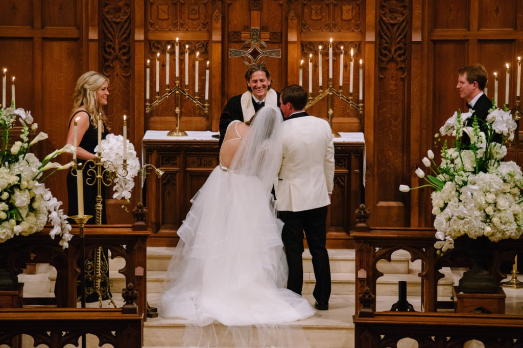 St. Paul Methodist Church wedding ceremony photo