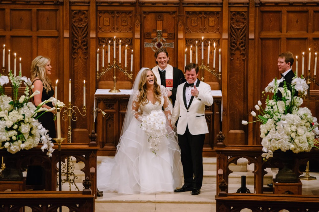 St. Paul Methodist Church wedding ceremony photo