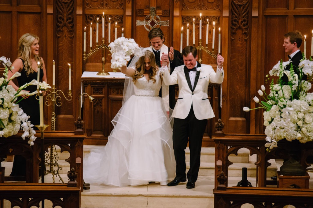 St. Paul Methodist Church wedding ceremony photo