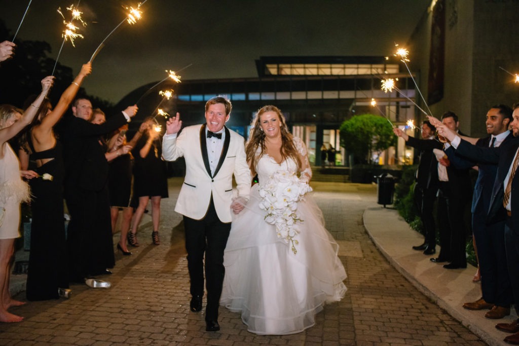 Houston Museum of Natural Science wedding reception photo