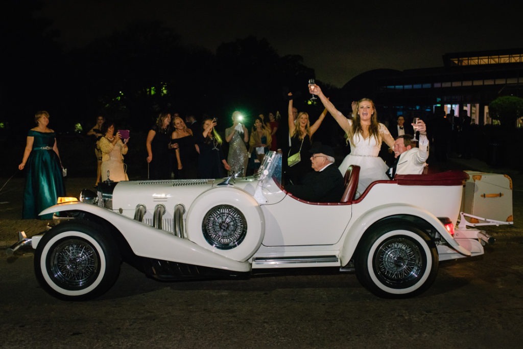 Houston Museum of Natural Science wedding reception photo