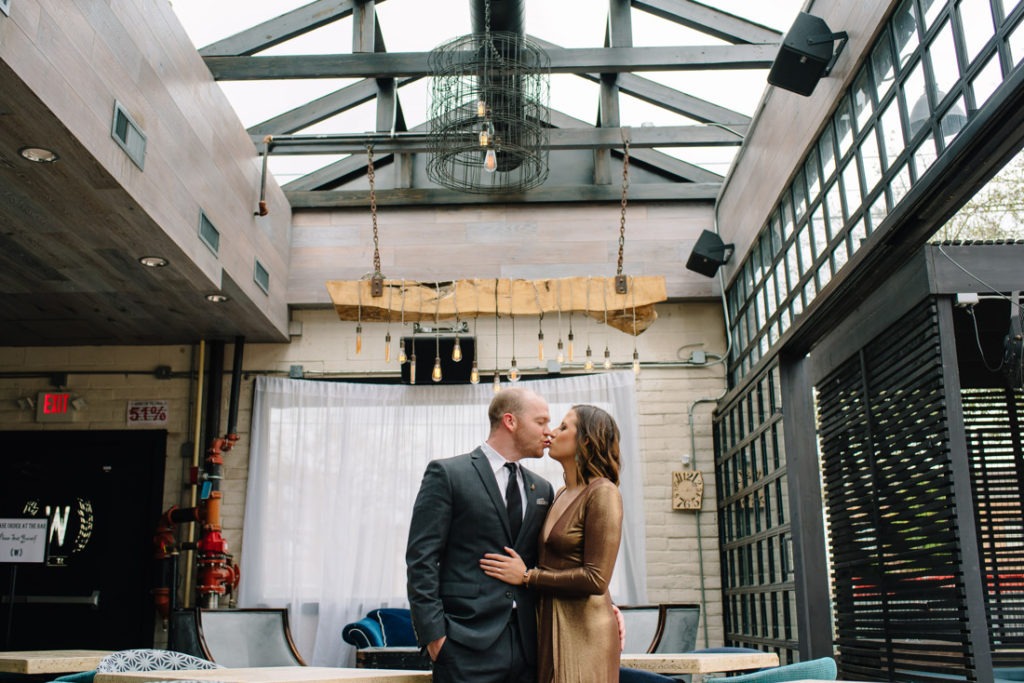 Downtown houston Engagement session