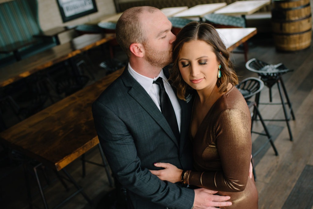 Downtown houston Engagement session