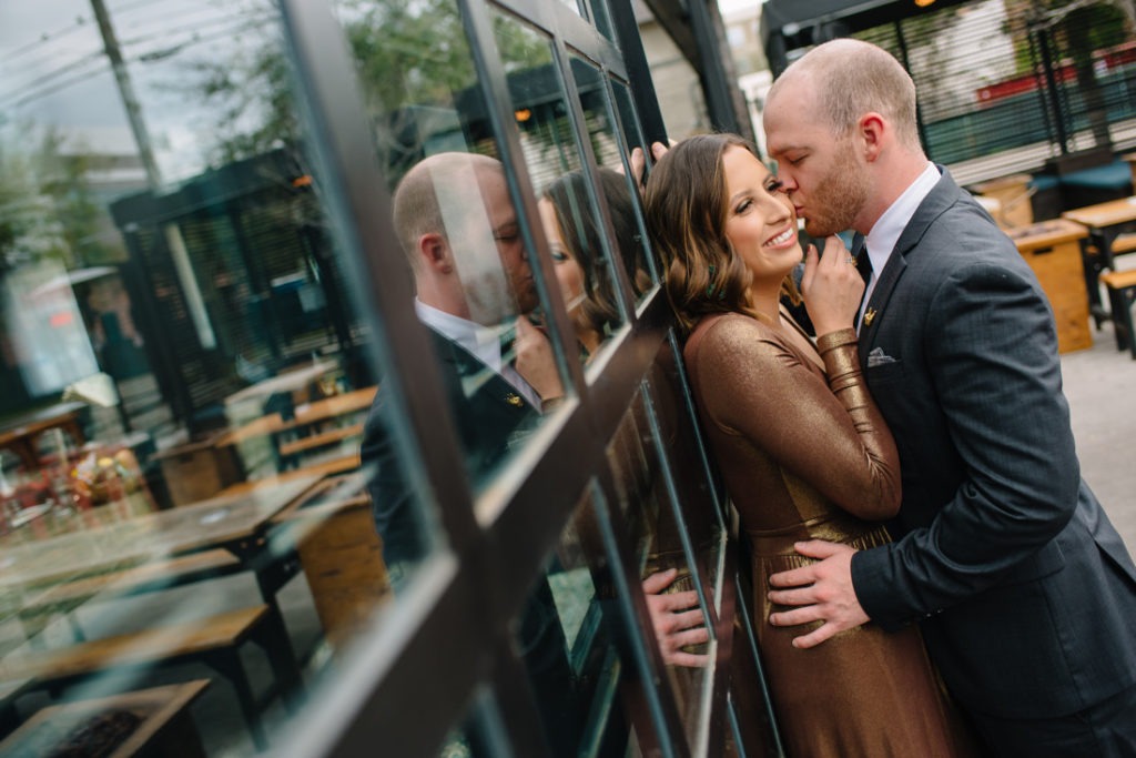 Downtown houston Engagement session