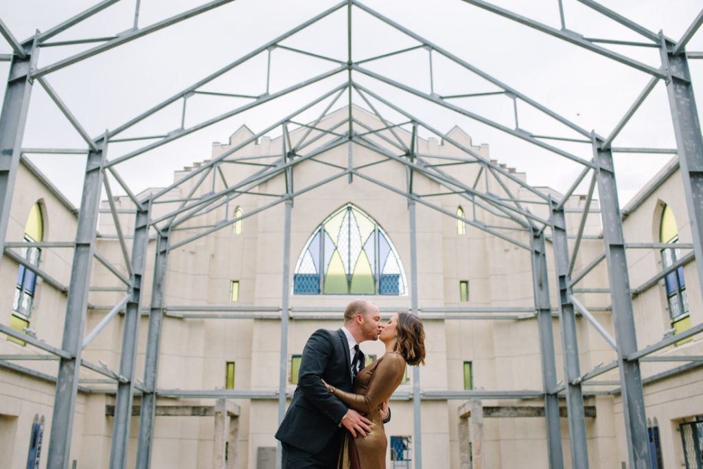 Downtown houston Engagement session