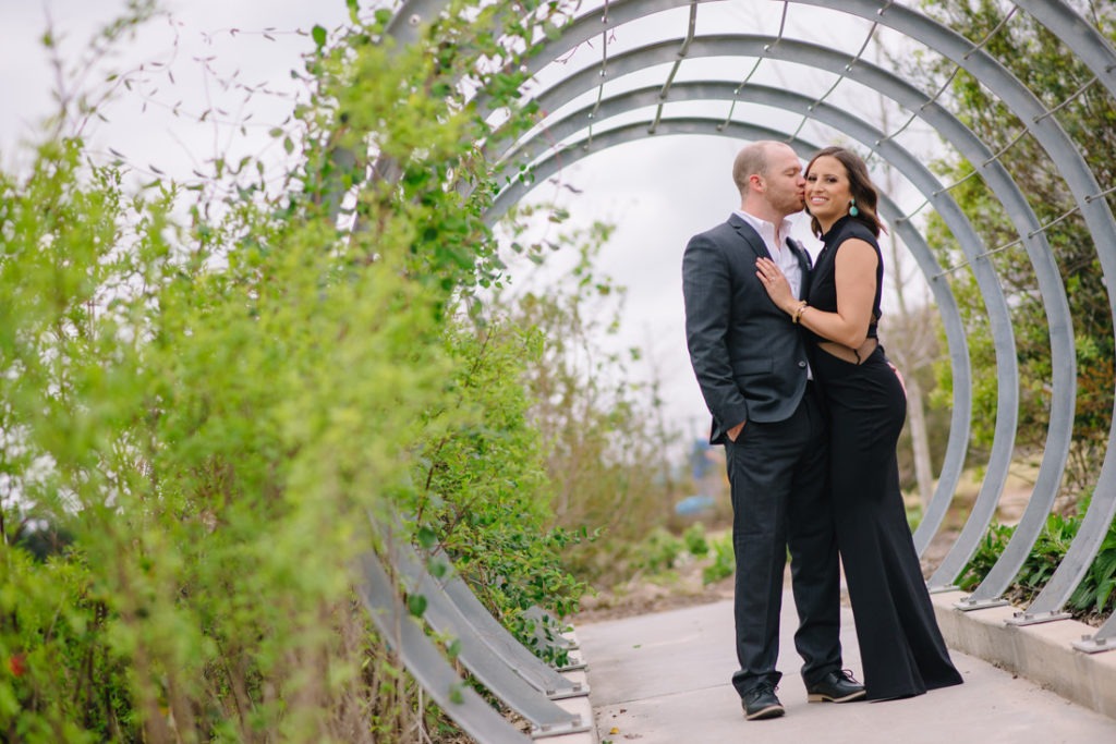 Downtown houston Engagement session