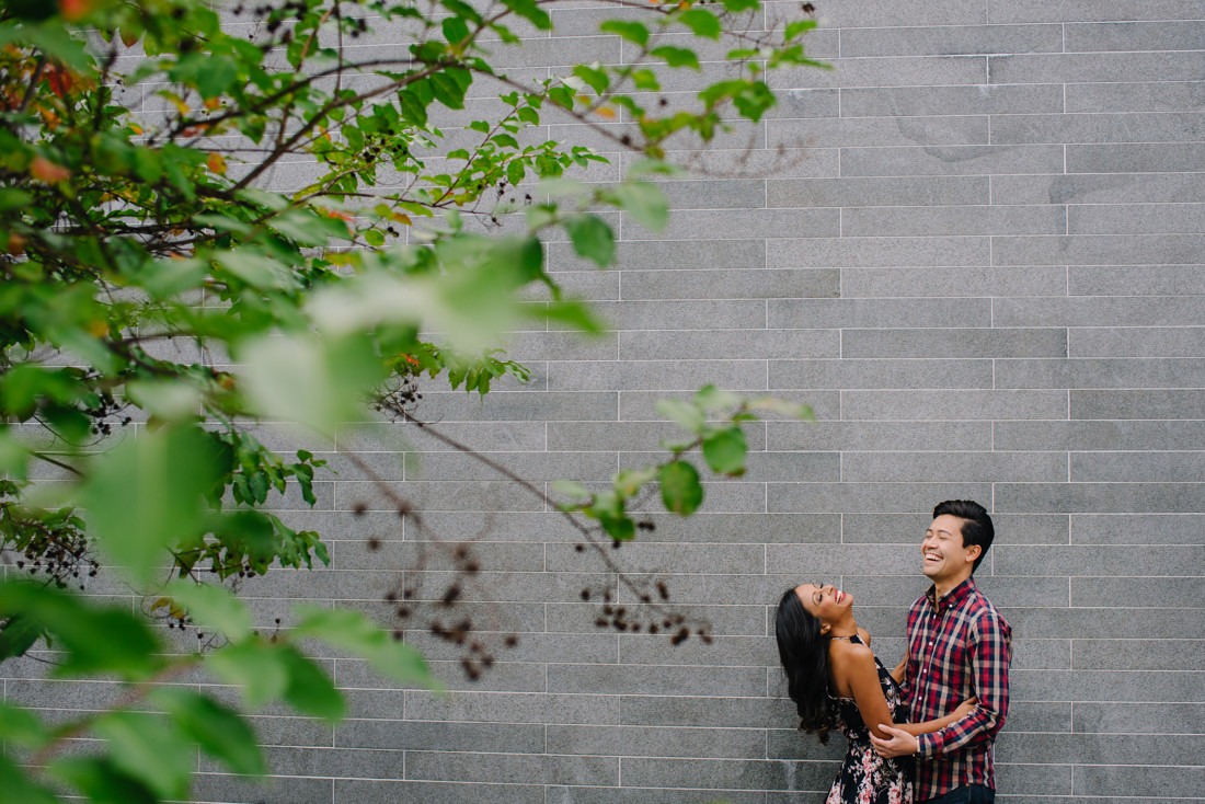 Engagement session at Hermann Park Centennial Gardens Houston Skyline Bayou Park