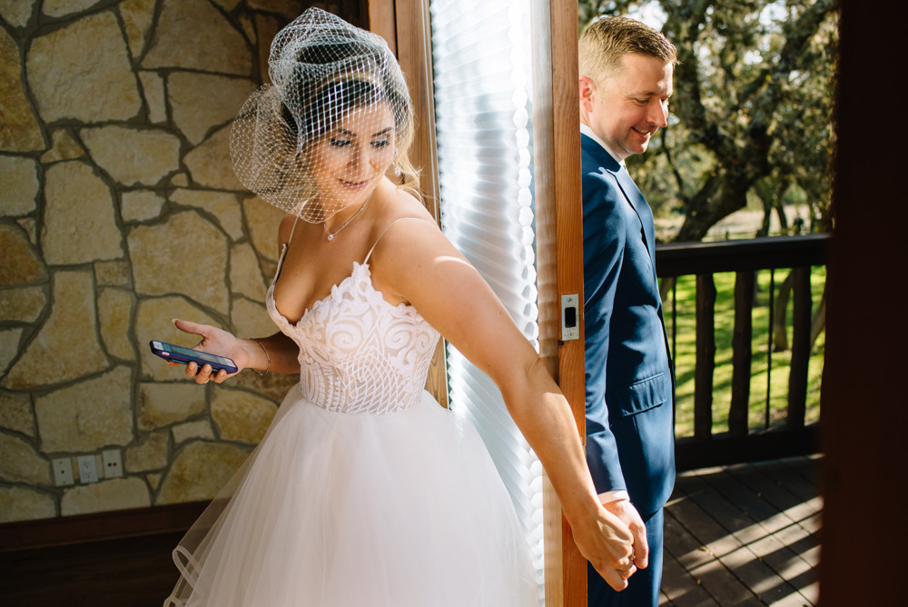 Inspiring Oaks Ranch wedding photo outdoor ceremony Wimberley Texas (85)