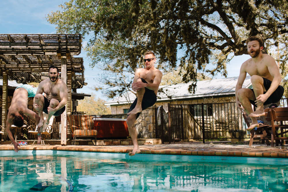 Inspiring Oaks Ranch wedding photo outdoor ceremony Wimberley Texas (83)