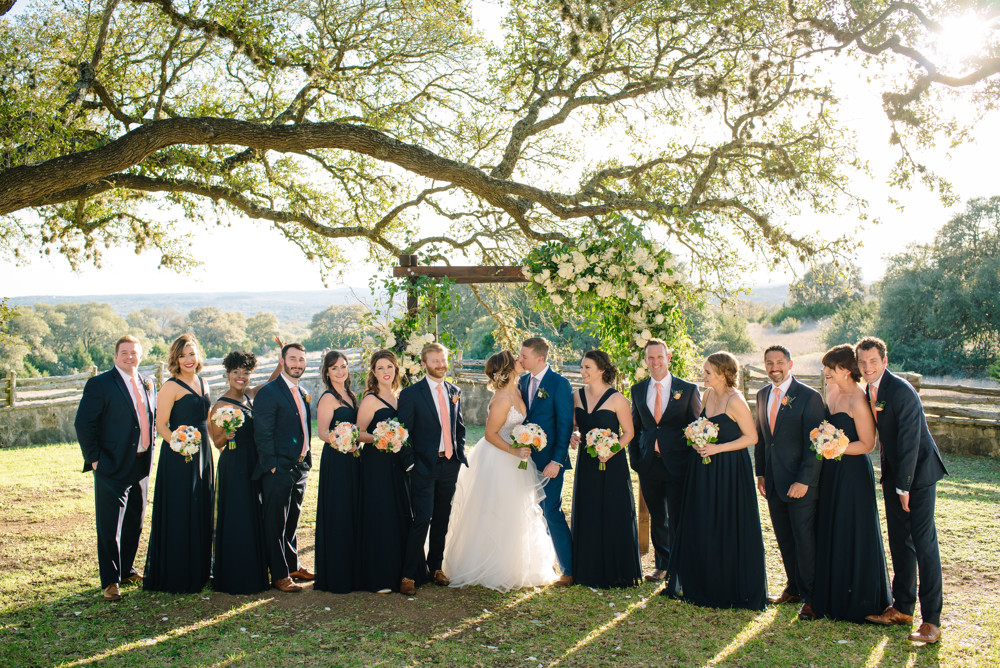 Inspiring Oaks Ranch wedding photo outdoor ceremony Wimberley Texas (55)