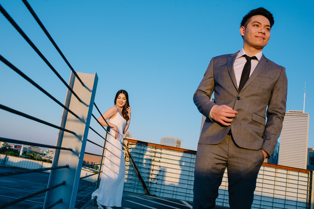 Downtown houston cafe poetes engagement photo (27)