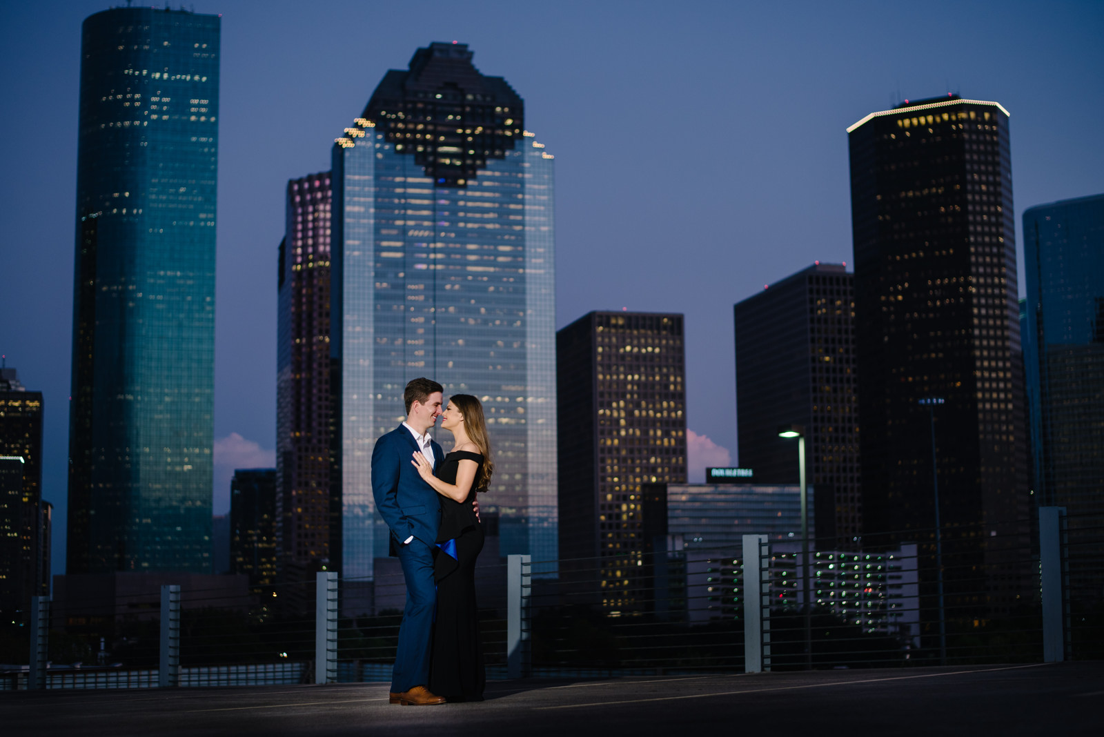 Houston Menil Downtown engagement session photos (23)