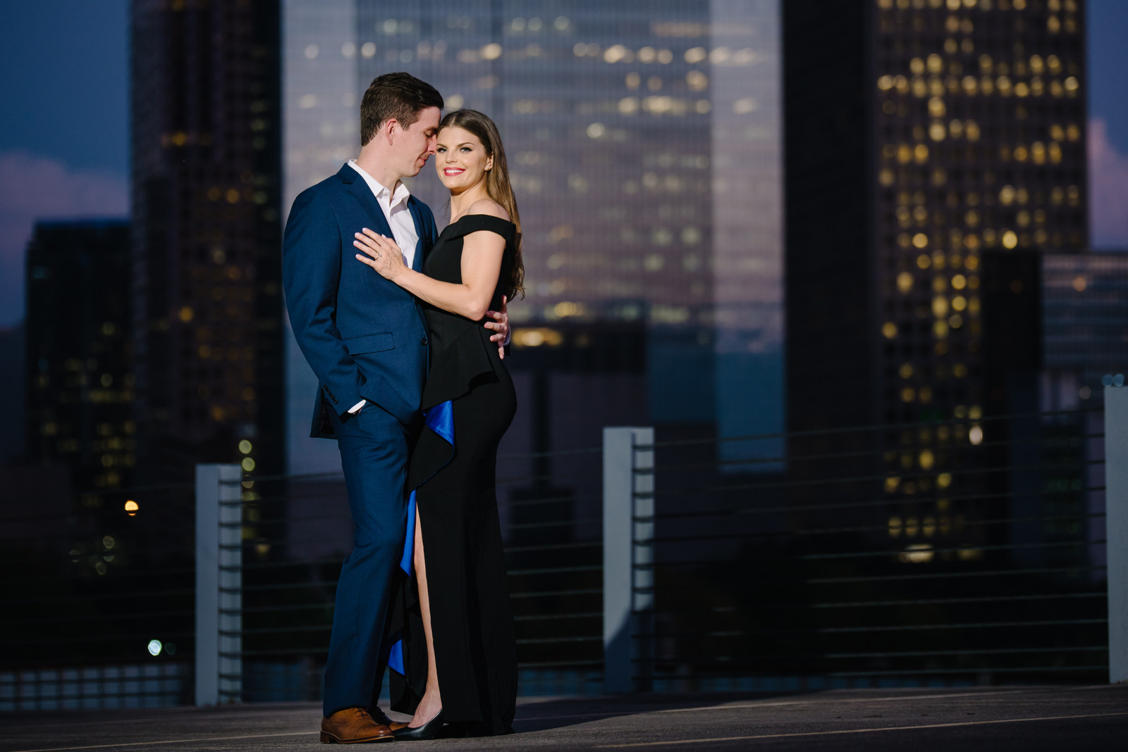 Houston Menil Downtown engagement session photos (3)