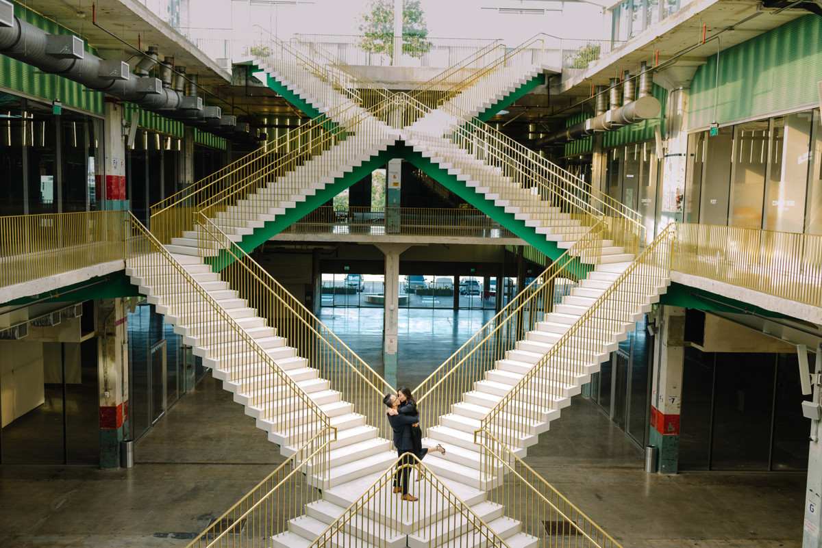 Houston Engagement session at Post Houston Downtown