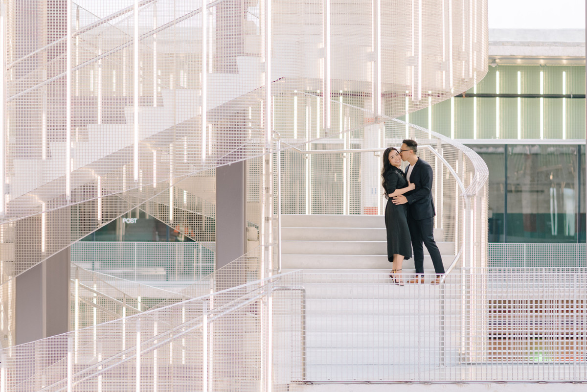 Houston Engagement session at Post Houston Downtown