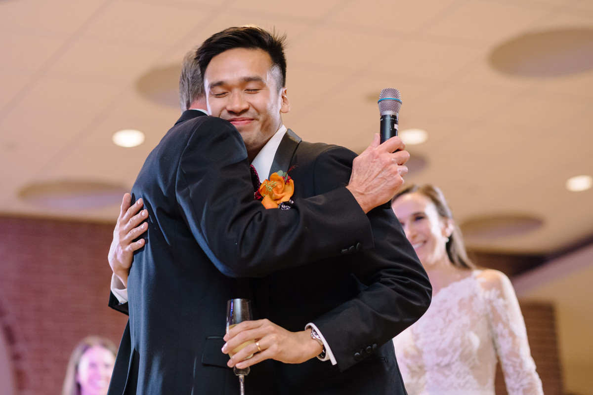 Houston wedding ceremony all saints catholic church reception rice cohen house