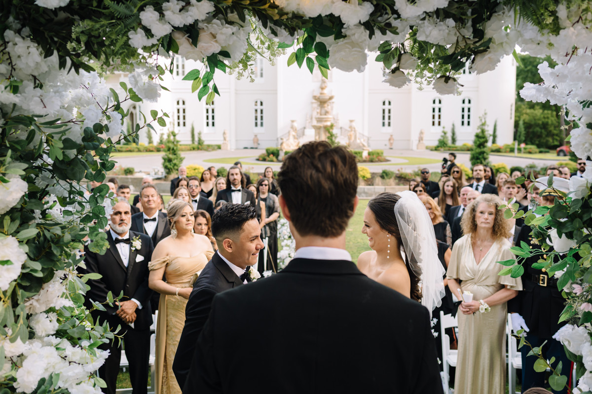 chateau nouvelle wedding photo outdoor ceremony reception best houston wedding photographers photographer