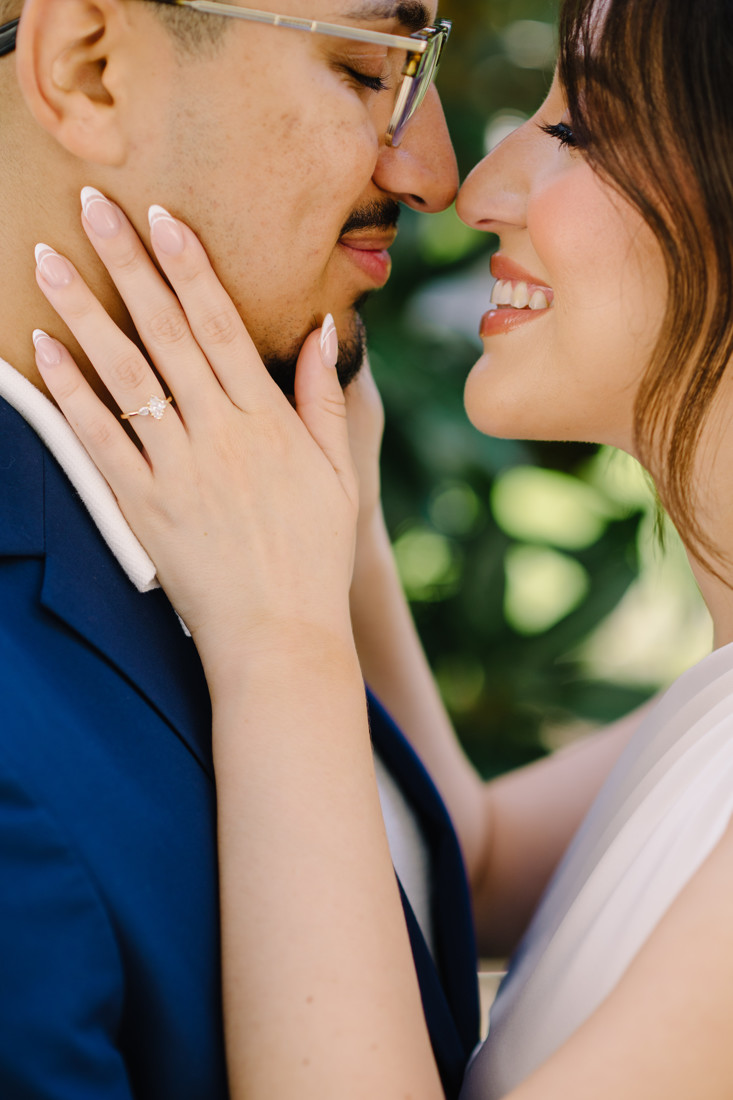 Houston engagement photographer photography session menil drawing institute museum district