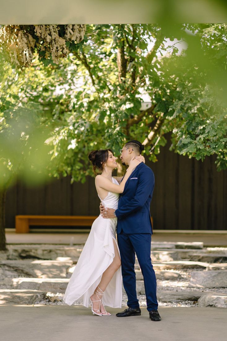 Houston engagement photographer photography session menil drawing institute museum district