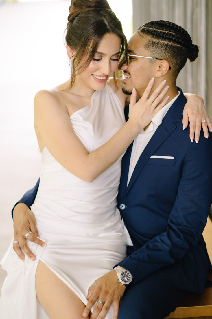 Houston engagement photographer photography session menil drawing institute museum district