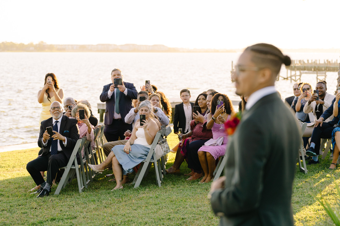 Waters edge wedding photo houston photographer wedding photography outdoor lake ceremony