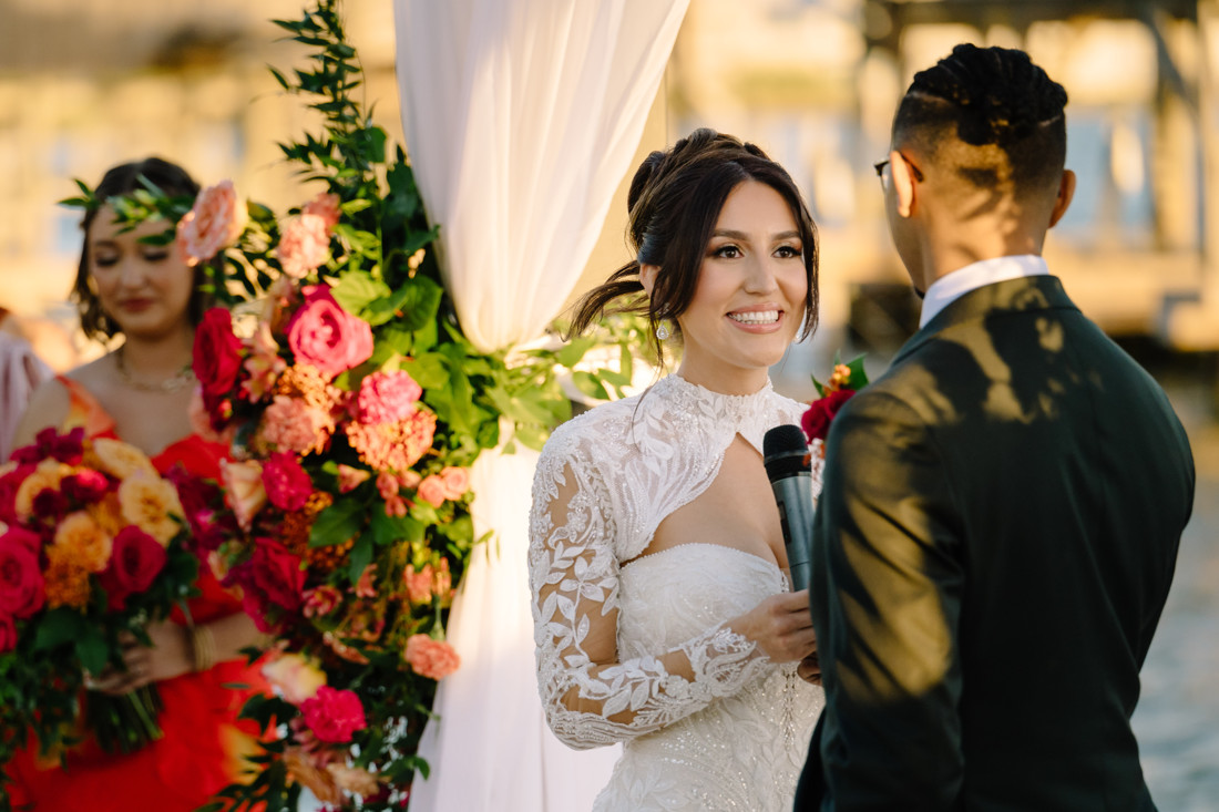 Waters edge wedding photo houston photographer wedding photography outdoor lake ceremony