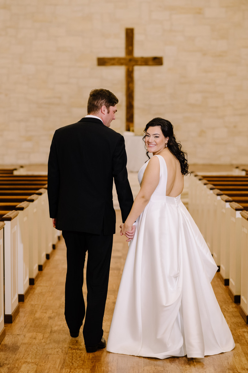 briscoe manor wedding photo st laurence catholic church ceremony houston documentary wedding photographer