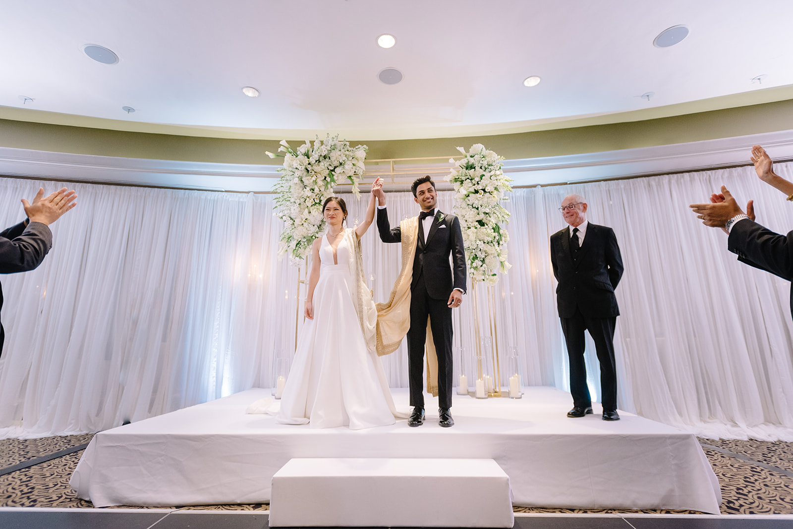 Wedding photo hotel zaza museum district ballroom reception new year eve party best houston wedding photographer