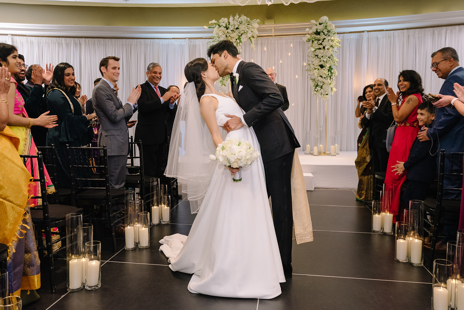 Wedding photo hotel zaza museum district ballroom reception new year eve party best houston wedding photographer