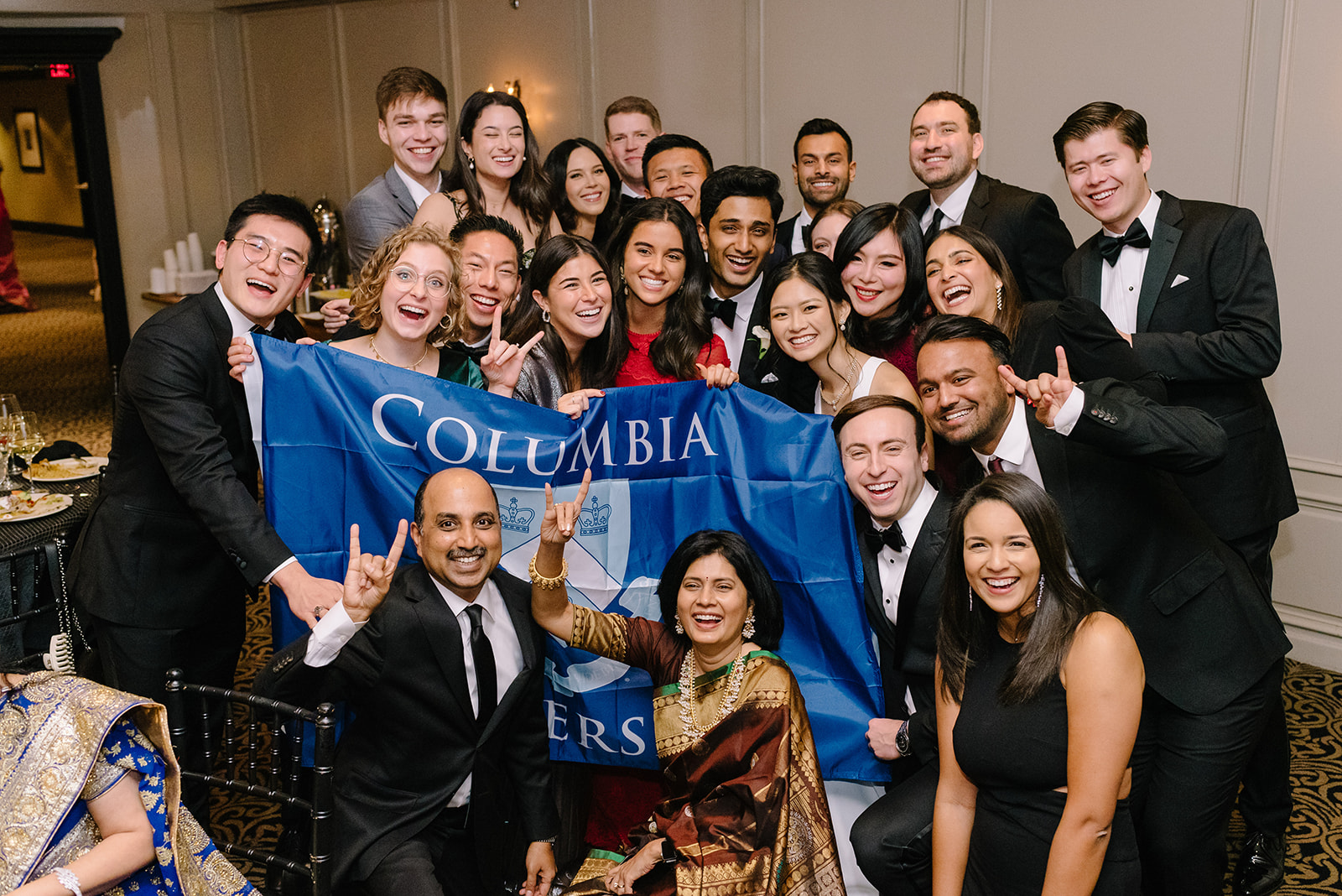 Wedding photo hotel zaza museum district ballroom reception new year eve party best houston wedding photographer