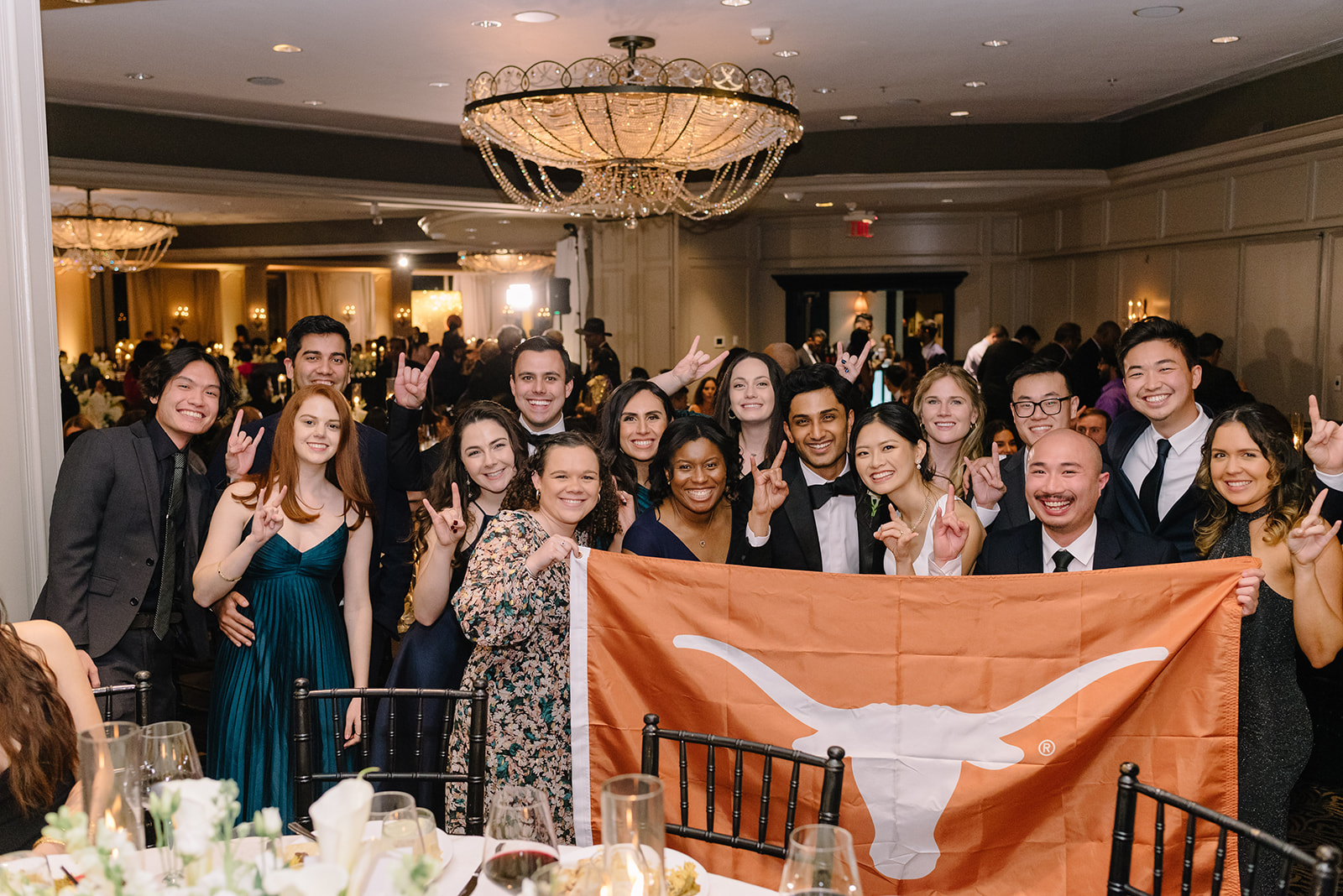 Wedding photo hotel zaza museum district ballroom reception new year eve party best houston wedding photographer