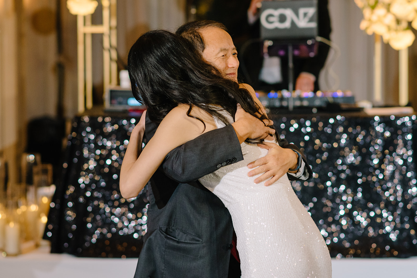 Wedding photo hotel zaza museum district ballroom reception new year eve party best houston wedding photographer