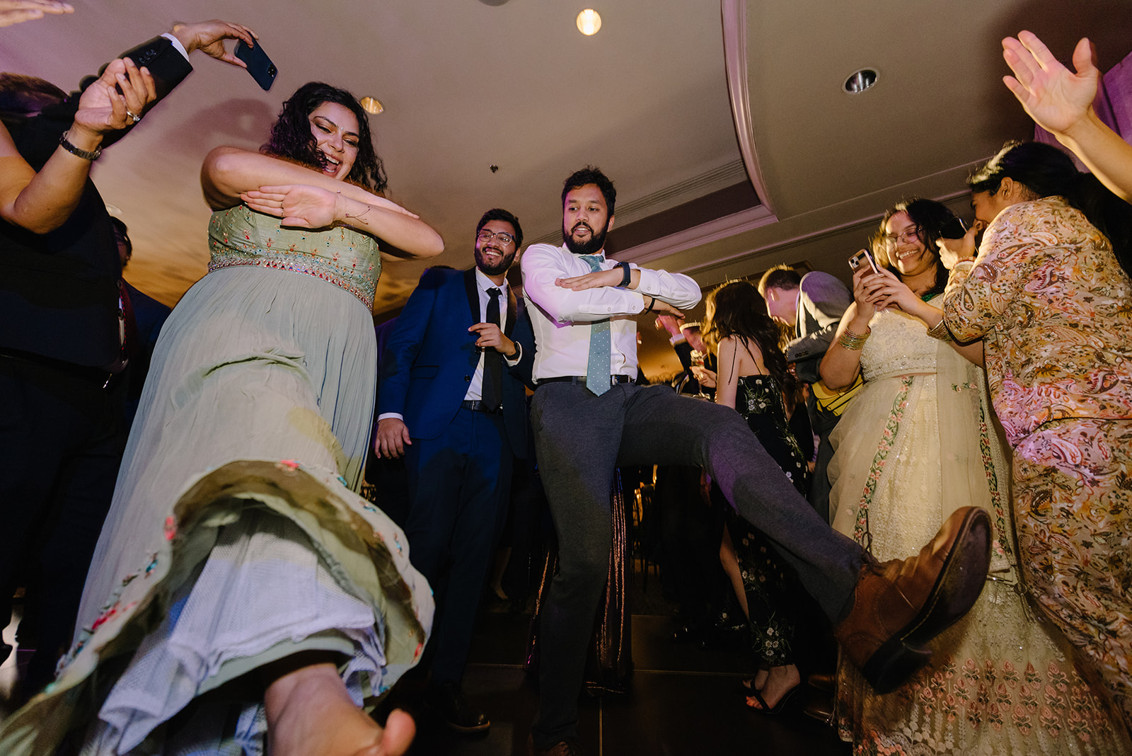 Wedding photo hotel zaza museum district ballroom reception new year eve party best houston wedding photographer