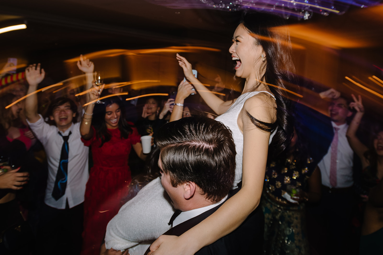 Wedding photo hotel zaza museum district ballroom reception new year eve party best houston wedding photographer