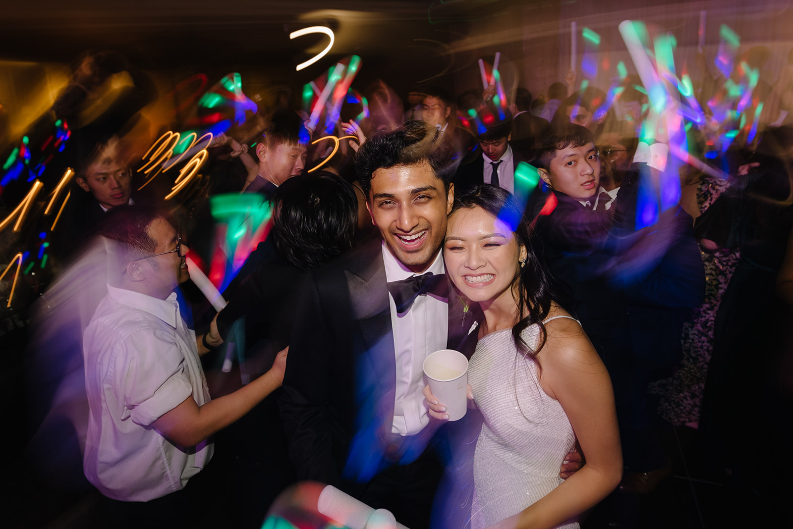 Wedding photo hotel zaza museum district ballroom reception new year eve party best houston wedding photographer