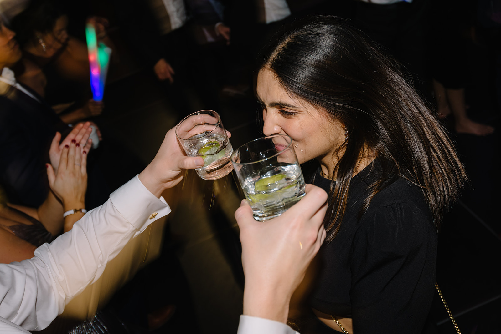 Wedding photo hotel zaza museum district ballroom reception new year eve party best houston wedding photographer