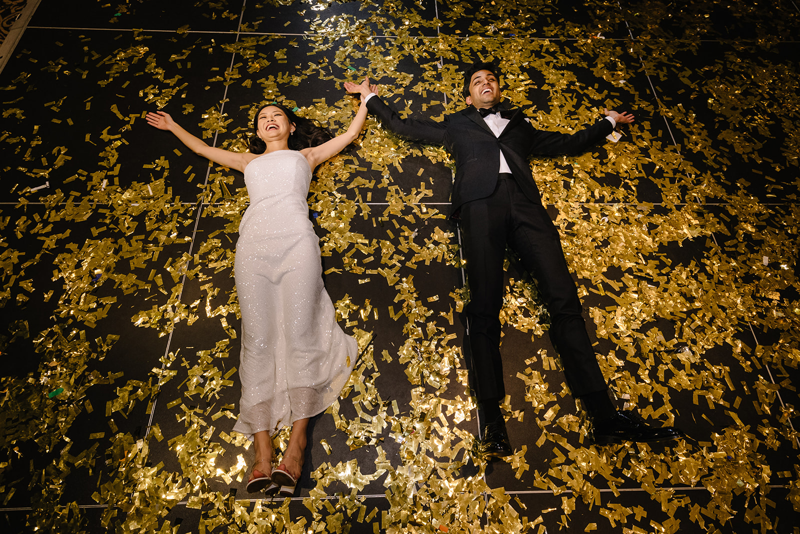 Wedding photo hotel zaza museum district ballroom reception new year eve party best houston wedding photographer