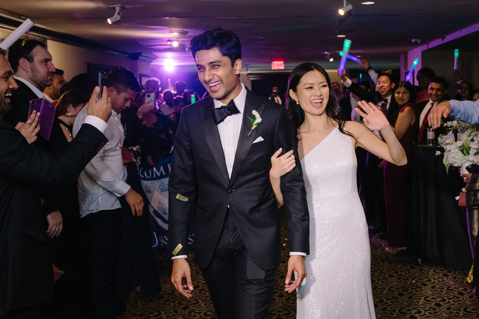Wedding photo hotel zaza museum district ballroom reception new year eve party best houston wedding photographer
