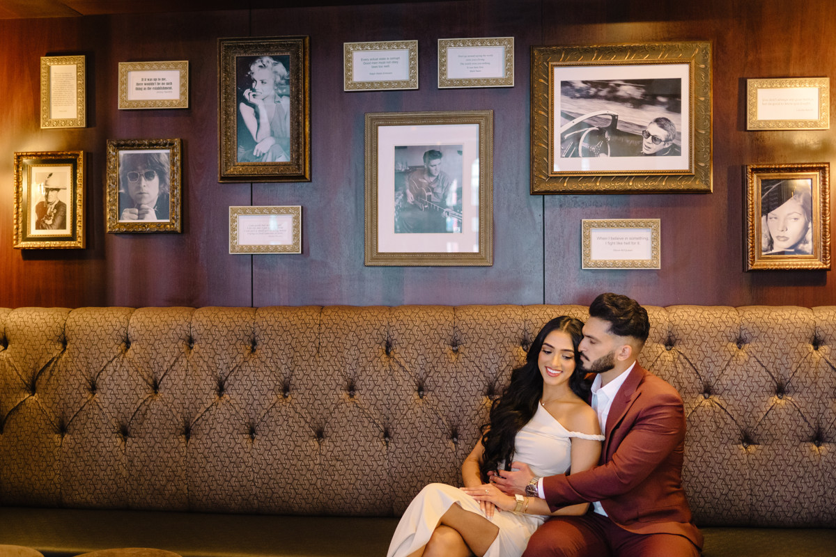 Downtown houston bar engagement proposal skyline best houston photographer