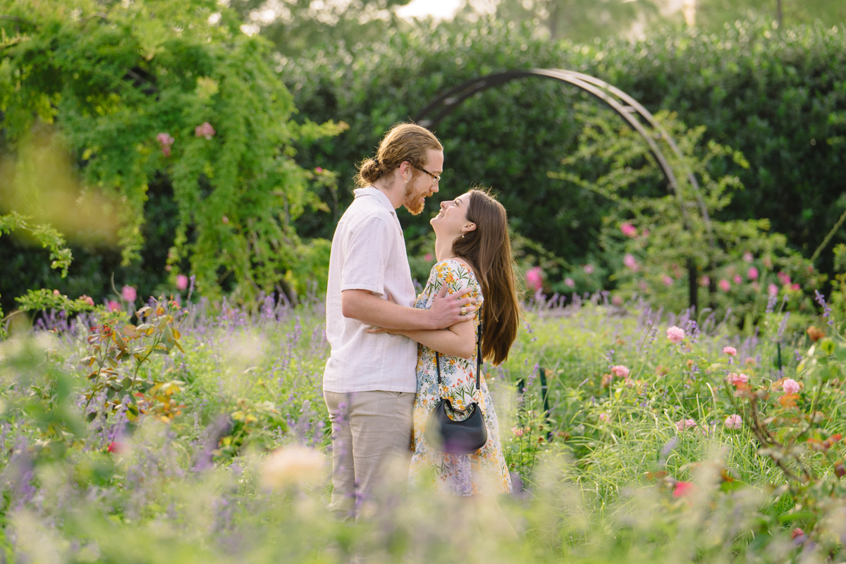 Engagement proposal at centennial gardens hermann park best houston proposal photographer
