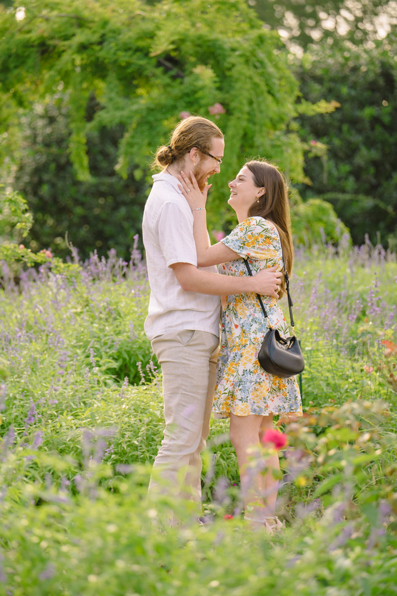 Engagement proposal at centennial gardens hermann park best houston proposal photographer