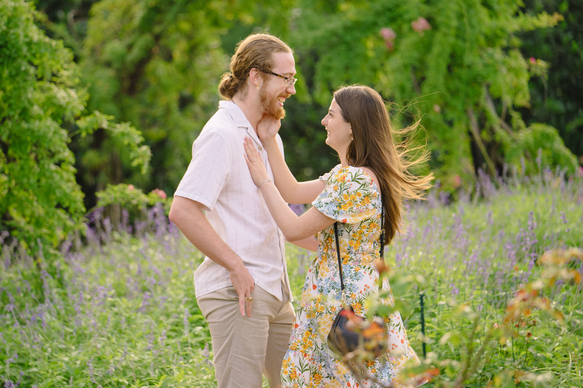 Engagement proposal at centennial gardens hermann park best houston proposal photographer