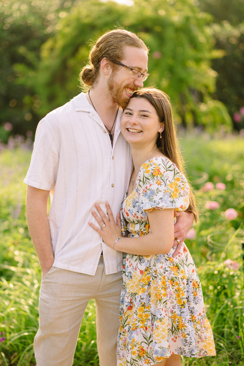 Engagement proposal at centennial gardens hermann park best houston proposal photographer