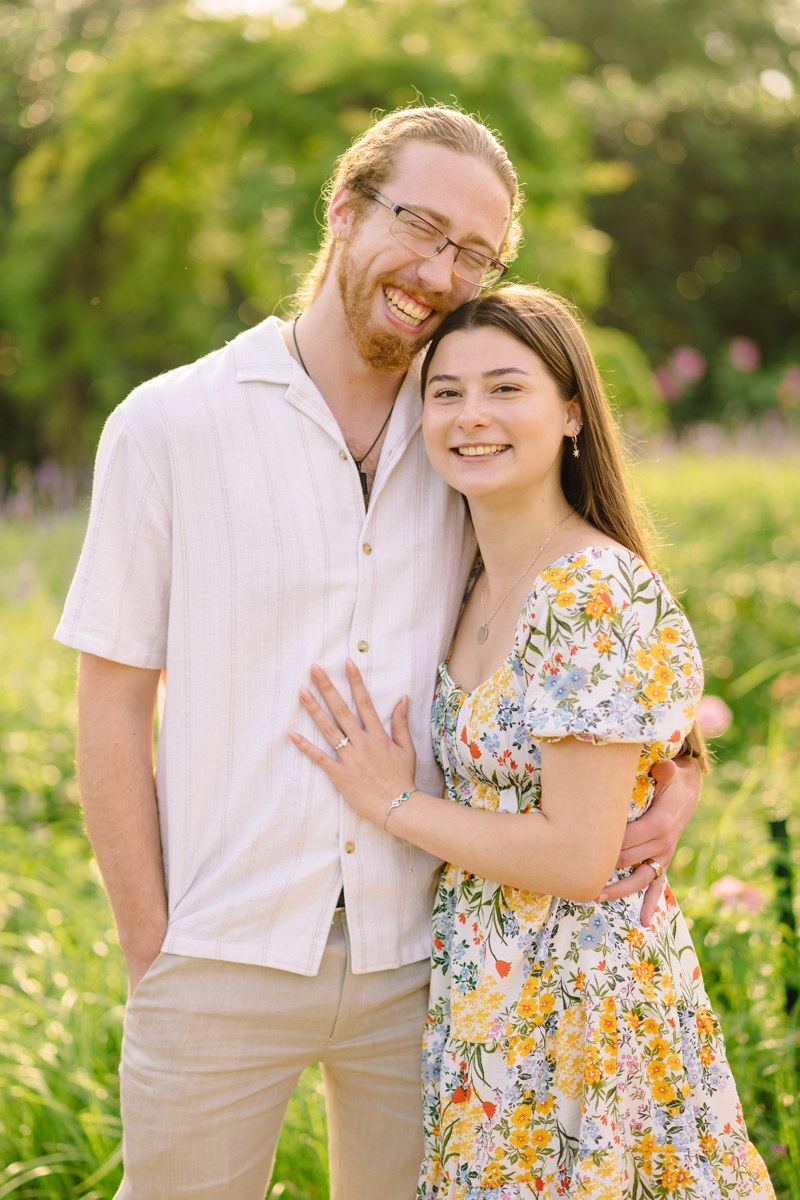 Engagement proposal at centennial gardens hermann park best houston proposal photographer