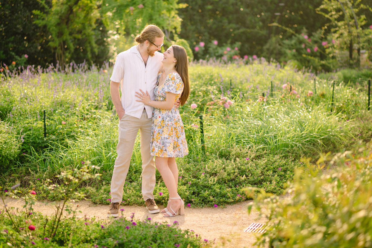 Engagement proposal at centennial gardens hermann park best houston proposal photographer