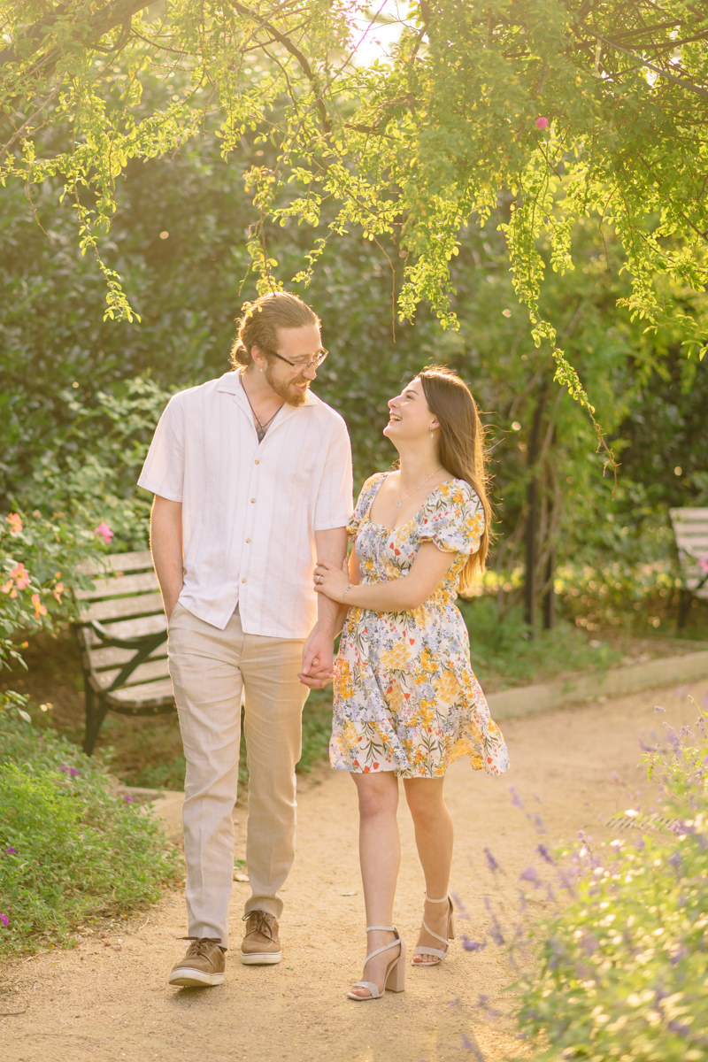 Engagement proposal at centennial gardens hermann park best houston proposal photographer