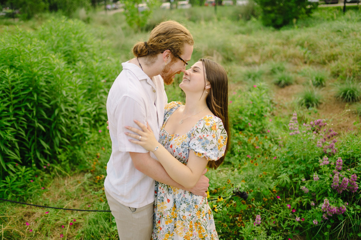 Engagement proposal at centennial gardens hermann park best houston proposal photographer